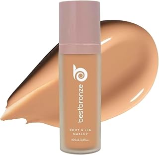 Best Bronze Bombshell Body Makeup - Tattoo Cover Up Makeup & Body Foundation Waterproof - Tattoo Concealer Waterproof for Scars, Varicose Veins Cover Up & Leg Foundation (NC30 Golden Olive)