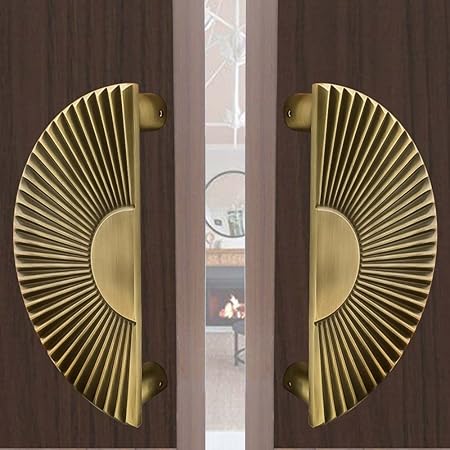 VOLO 160 mm Main Door Handle/Door Handles for Main Door/Glass Door Handle/Pull Handles, for Home/Office/Hotels(Model- S-615) (Pack of 1 Set) (Antique Brass)