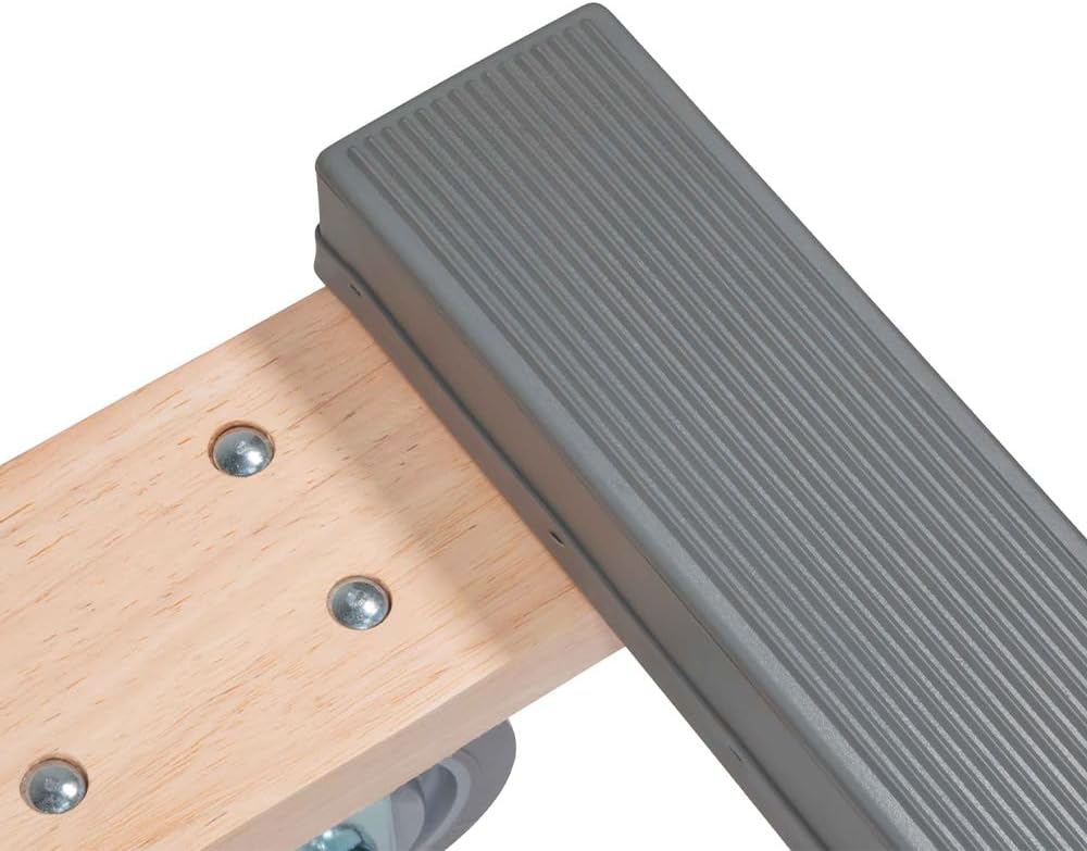 Mytee Products 2 Pack 32"x18" Rubber Caps Moving Dolly with 4" Non-Marking Swivel Caster Wheels 1000 lbs - Chicago Style Heavy Duty 4 Wheel Dolly Cart for Moving Industrial Heavy Loads, Furniture