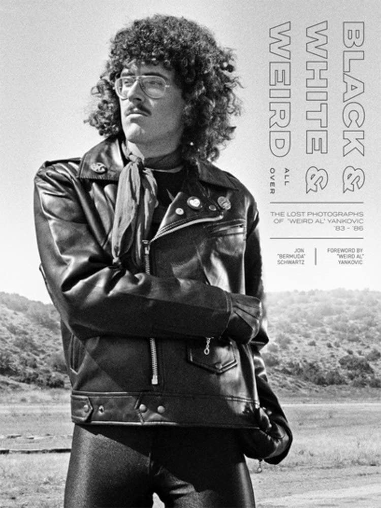 Weird Al Yankovic Livre Photo Black & White & Weird pour Collectionneur et Salon Vintage