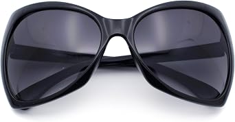 SA106 Unique Oversized Cat Eye Hybrid Butterfly Sunglasses