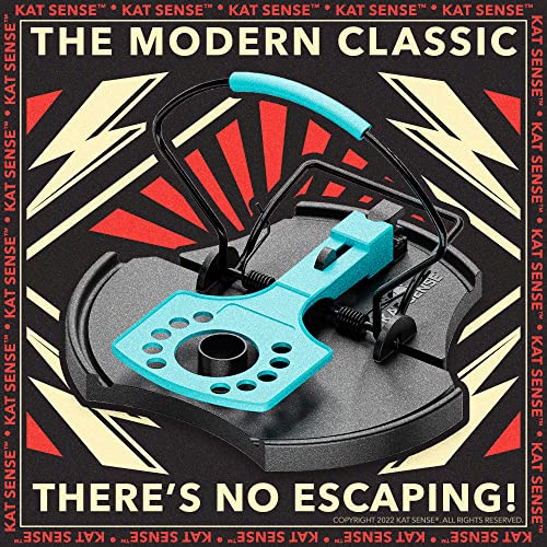 Kat Sense Large Rat Traps That Work, Instant Humane Kill Snap Trap For House, New Wide Strike Bar Captures 3X More Rodents Chipmunks Mice & Squirrels, Set Of 4 Indoor Outdoor Mouse Traps Trampas Ratas #TOP6