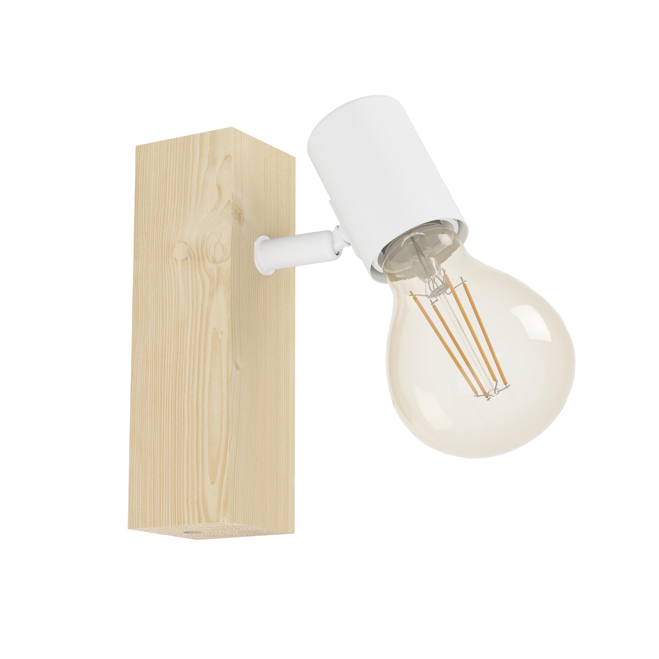 Eglo Wall Light Wall Lamp Townshend 3, Vintage Fixture In Industrial Design