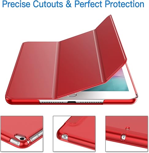 Vista 23 de JETech Funda para iPad mini 5 (modelo 2019 5ª generación), cubierta inteligente con apagado automático/encendido (negro)