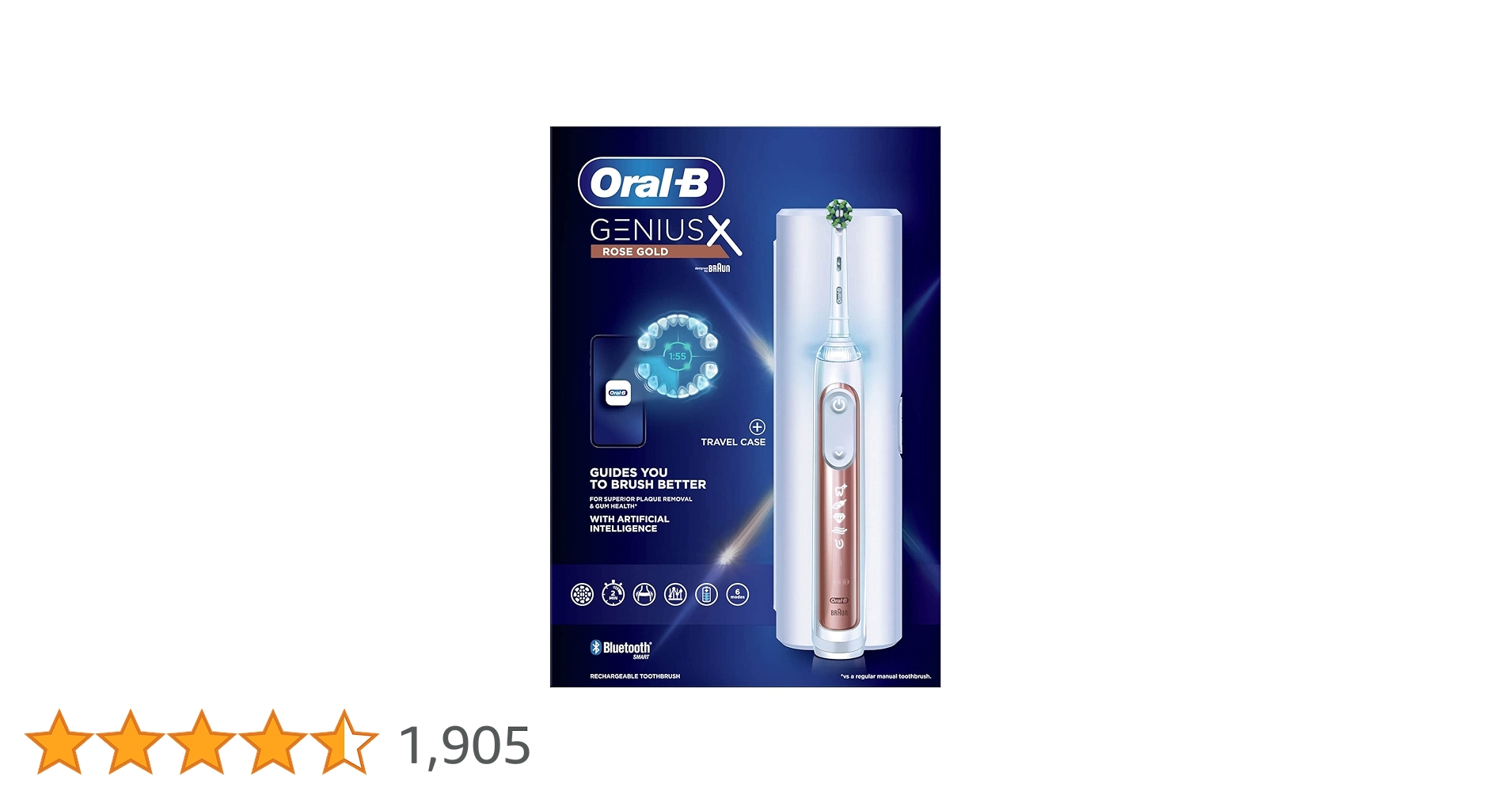 Oral-B Genius X Electric Toothbrush with Artificial