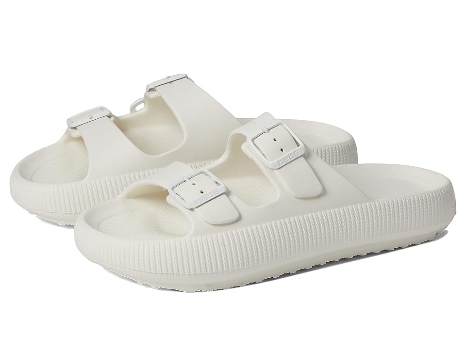 Bebe Marbella (Ice White) Women's Sandals INTERNATIONAL SHIPPING