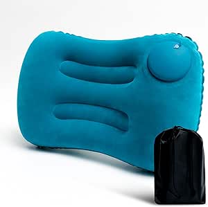 TREKOLOGY Ultralight Inflatable Camping Pillow - Compact & Comfortable Blow Up