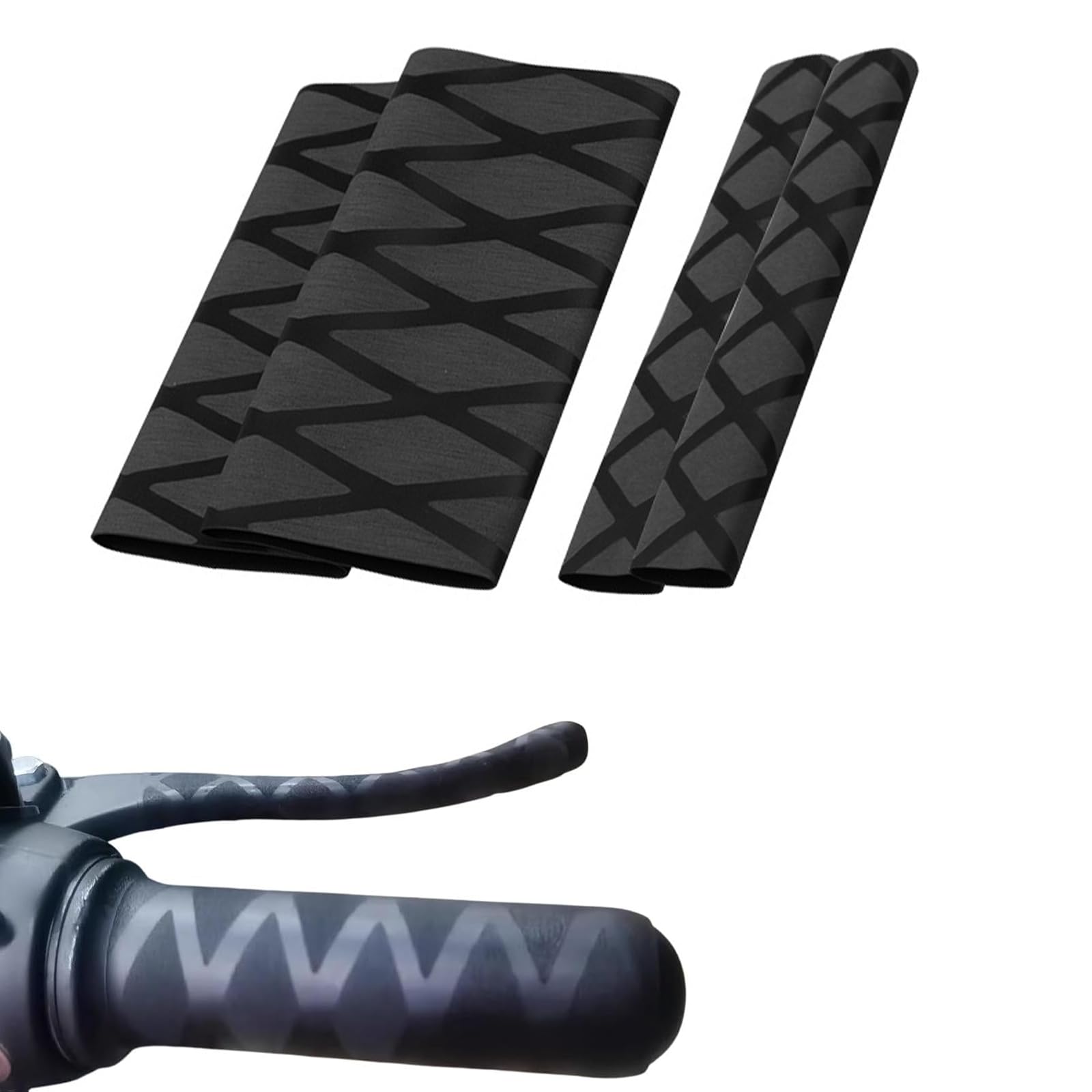 4 Pezzi coprimanopole scooter Coprimanopole Moto R1200GS R1250GS F850GS F800GS Copertura Universale Termorestringente per manopole originali e comandi riscaldati