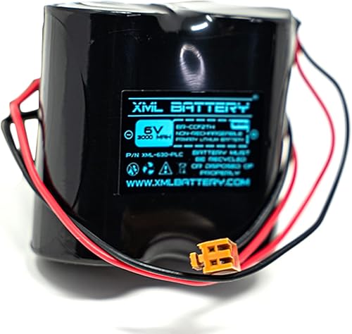 Miniatura 5 de Paquete de 2 XML Battery 6v 3000mah BR-CCF2TH 6V GE Fanuc A06 Series A06B-0073-K001 A06B0073K001