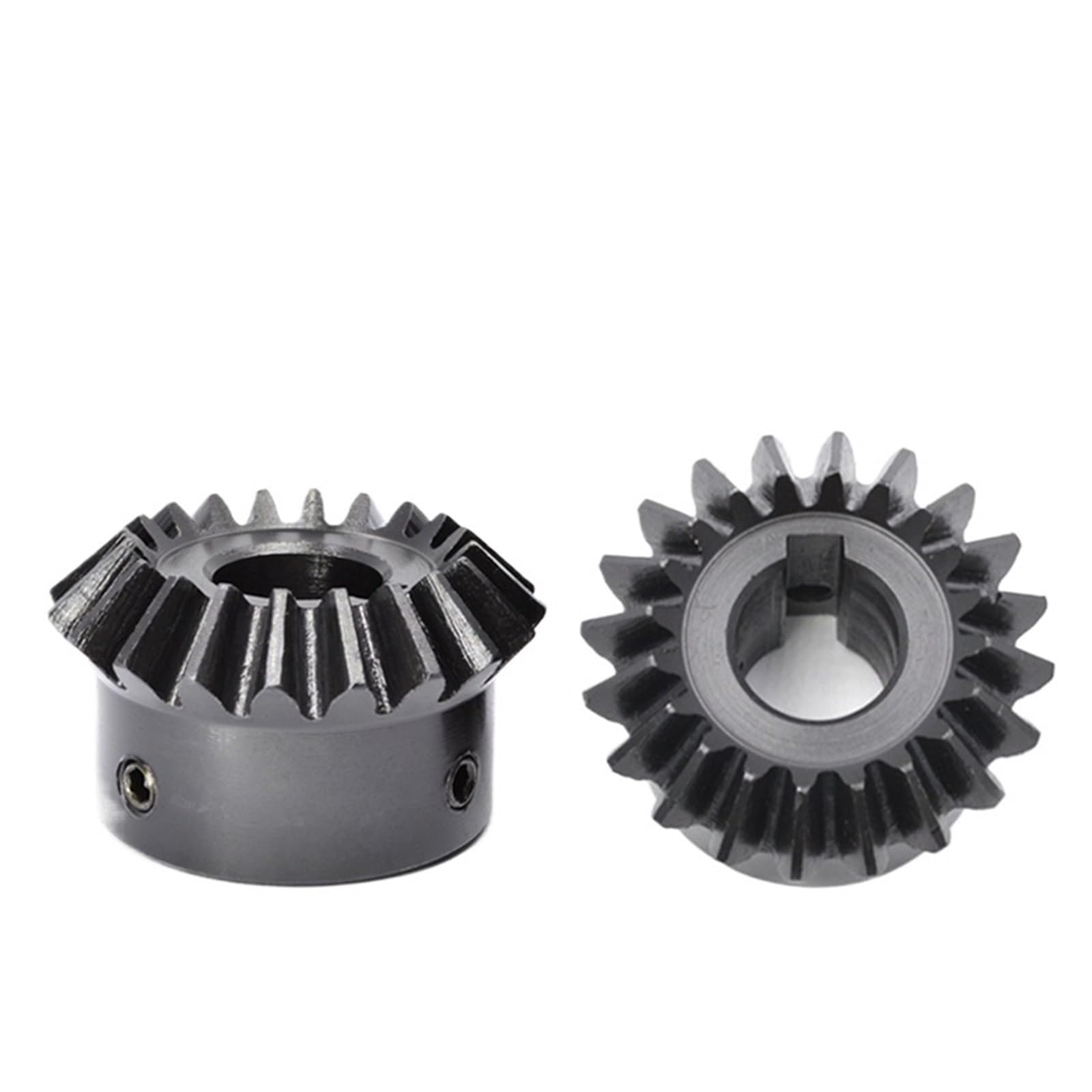 Engrenage conique 2,5M 20, 25, 30 dents, 90 degrés, engrenages en acier, rapport de vitesse 1:1, module 2,5, 20T, 25T, 30T, alésage 12-35mm, 1 pièce(20mm (keyway 6mm),30 Teeth)