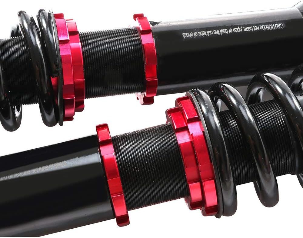 ECCPP Coilover Struts fit for Honda Spring Shocks Adjustable Coilovers Suspension Coil Spring Shocks and Struts Full Set fit for 1990-1997 for Honda Accord