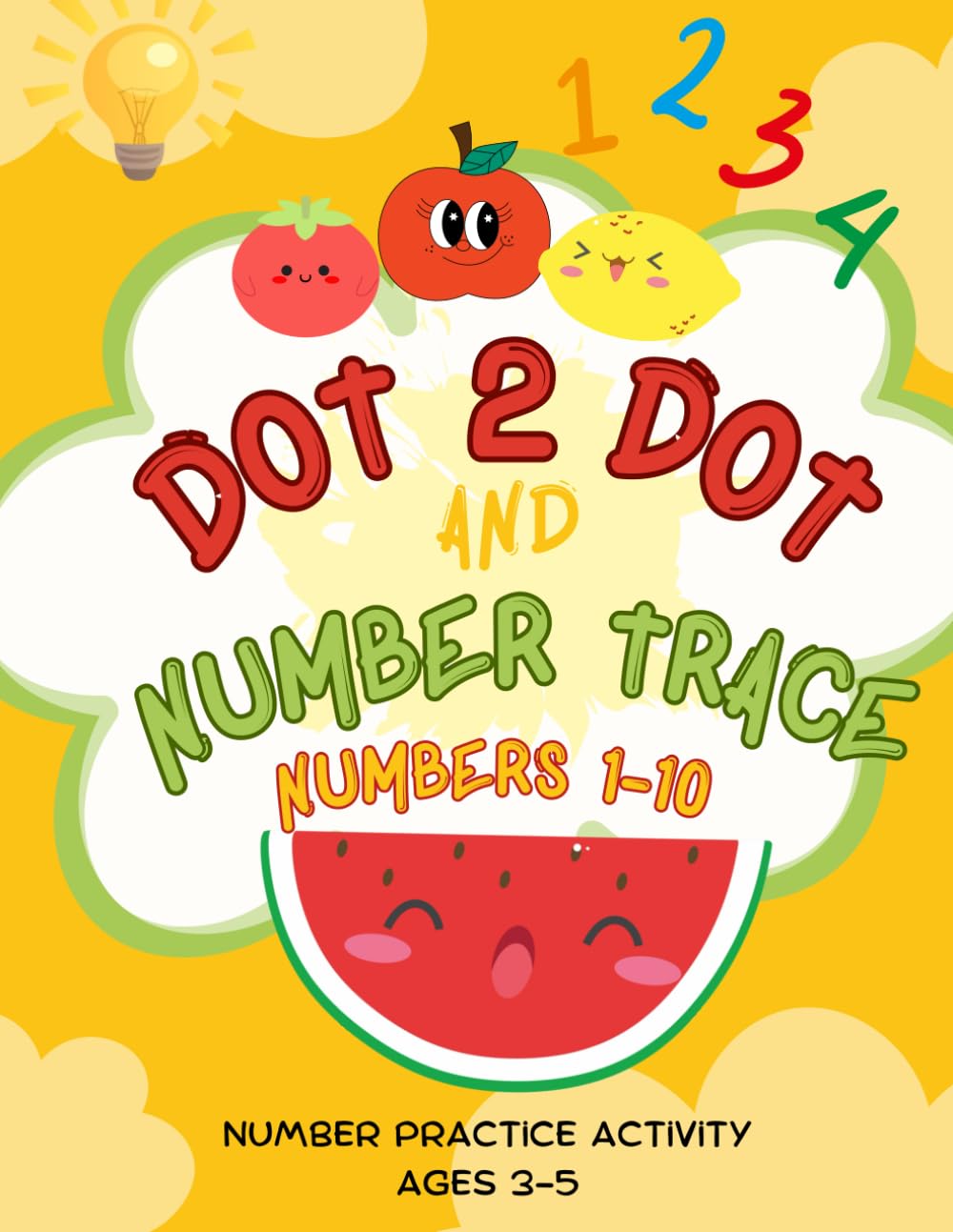 Dot 2 Dot and Number Tracing: Numbers 1-10