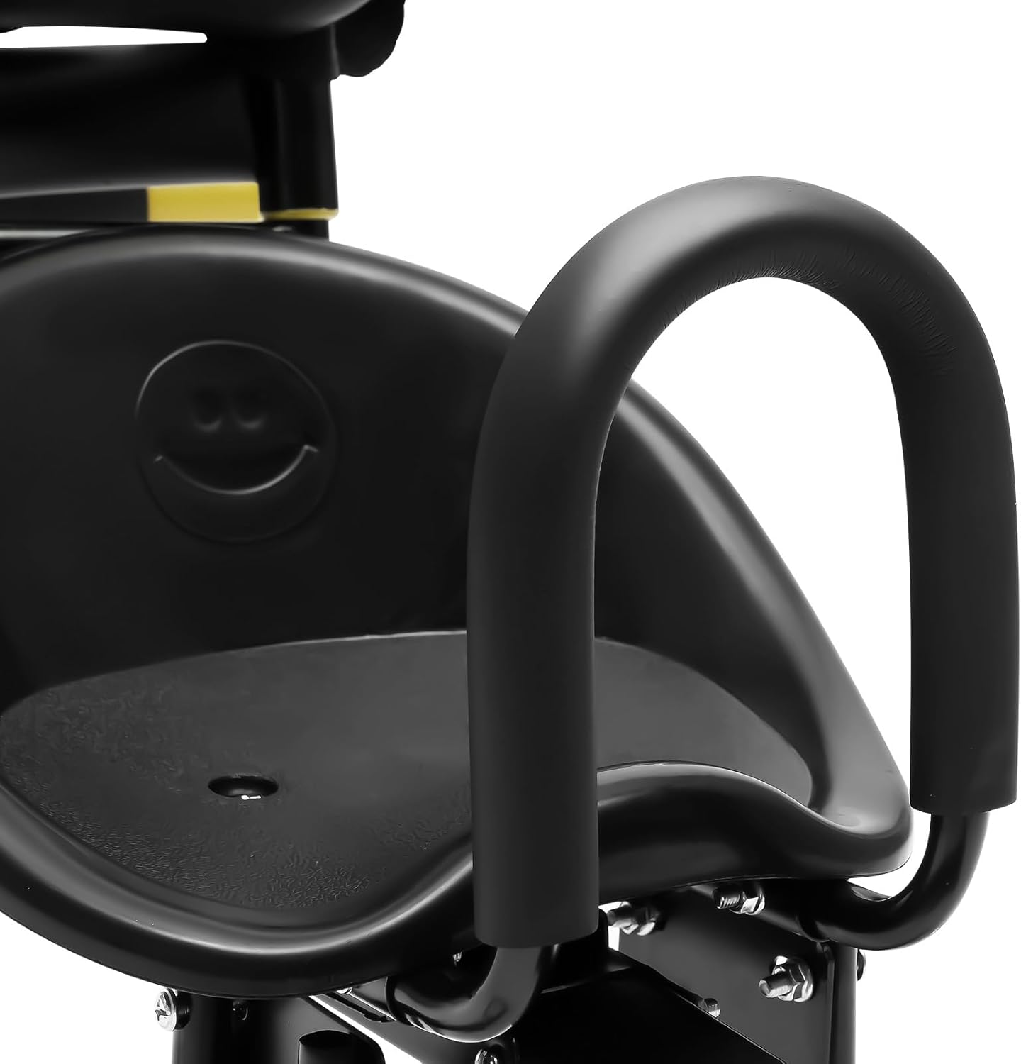Child Bike Seat - Front Mount, Portable and Adjustable Detachable Bike Seat, Load-Bearing Capacity 220 lbs, Ergonomically Designed Toddler Seat for Bikes with Fixed Front and Rear Bars