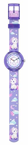 Flik Flak Girl Kids Watch Biosourced Quartz Waterproof Cosmicat2