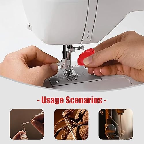 Miniatura 6 de Runsgo Enhebrador de agujas para máquina de coser, enhebrador de agujas de plástico 2024, herramienta simple para coser a mano, enhebrador de agujas