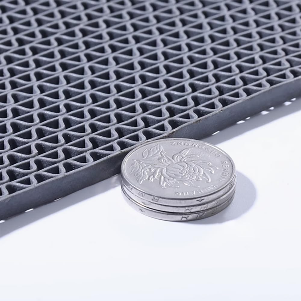 Badezimmerteppichmatte, Bodenmatte aus PVC, Badewannenmatte, rutschfeste Duschmatten mit Abflusslöchern, rote Badezimmer-Badewannenmatten, Duschbodenmatte, rutschfeste Badematten for Duschkabinenmatte