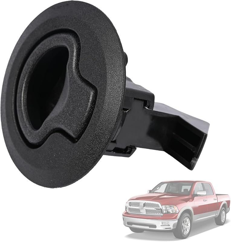 Trava do compartimento de armazenamento sob o banco traseiro Getfarway 68059730AB para Dodge Ram 1500, 2500 e 3500 2010–2012 – 1 unidade