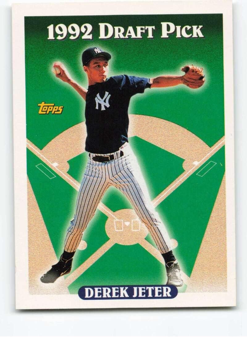 1993 Topps #98 Derek Jeter NM Near Mint RC Rookie New York Yankees Baseball MLB