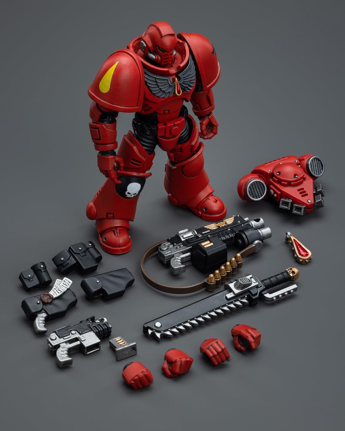 Pipigirl Genuine License 1/18 Soldier, 4inch Army Military Extreme Warrior Models Action Figures Kits (Blood Angels Wolves Intercessors)