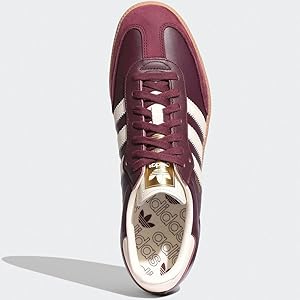 アディダス サンバ OG マルーン/クリームホワイト/ゴールド 24センチ アディダス サンバ OG マルーン/クリームホワイト/ゴールド 24