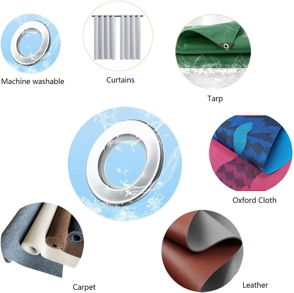 Stainless Steel Curtain Grommets Eyelet Rings Round Metal Rings Inner Diameter Inner Metal with Eyelets 1-9/16 inch Roman Grommet Curtains Set of 32 (32)