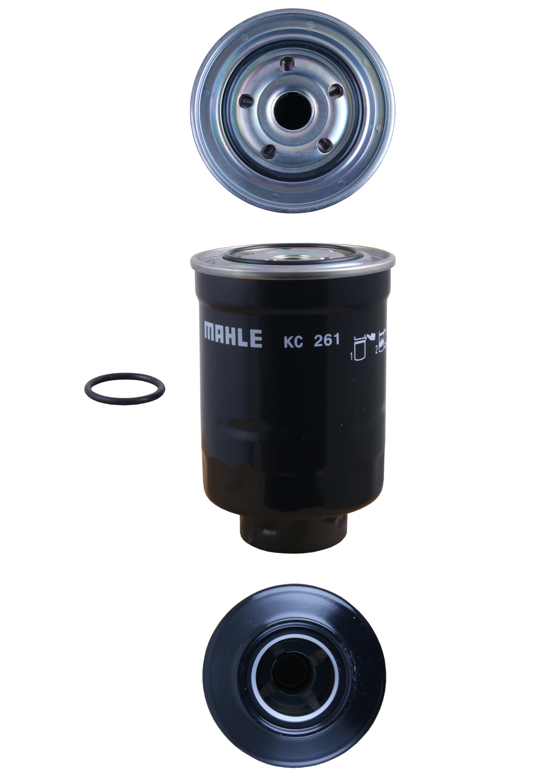 10X MAHLE / KNECHT Filtro Olio OC 261