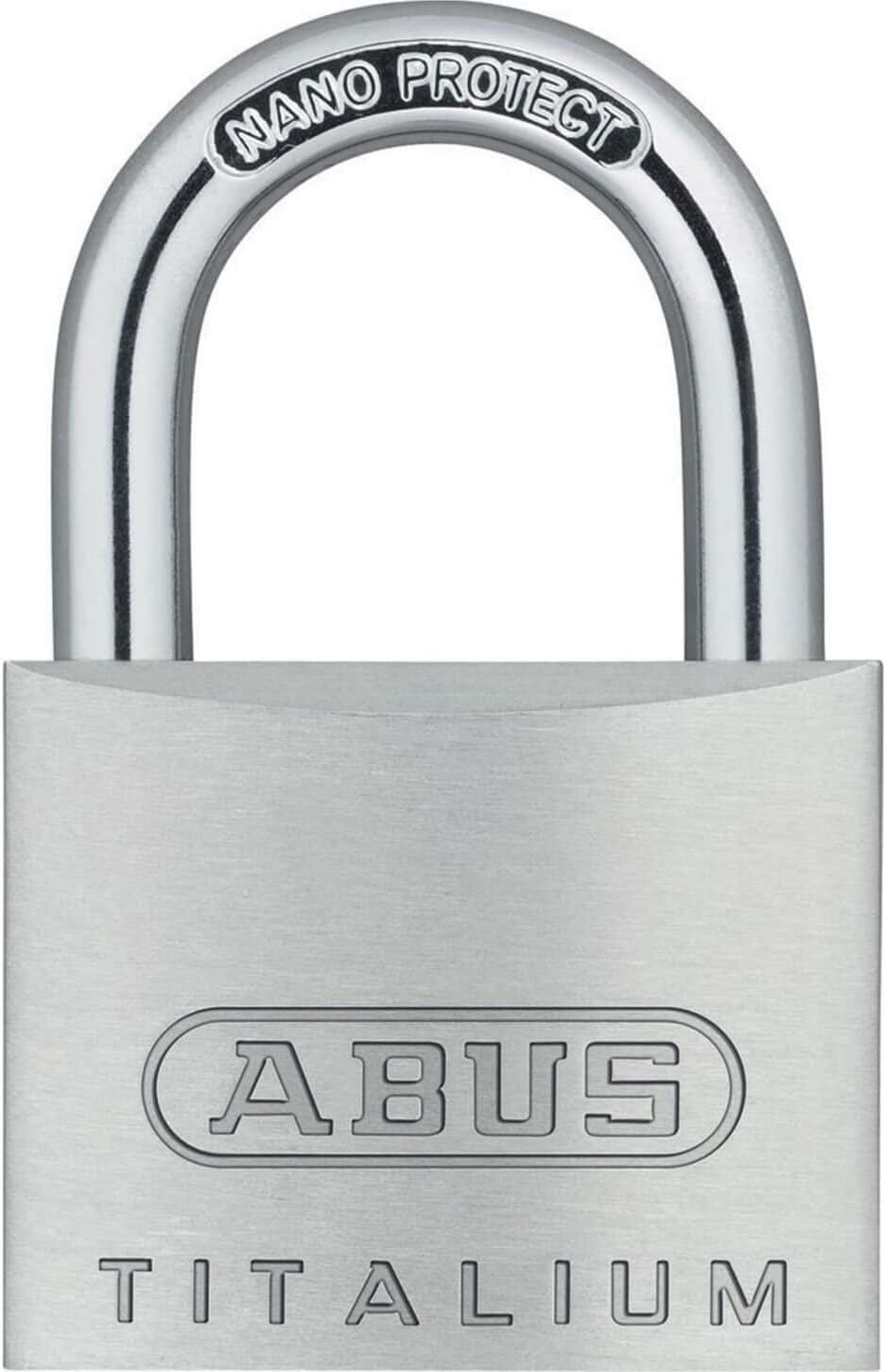 ABUS 64TI/40 40mm Titalium Padlock (Pack of 2), ABU64TI40TC-TBK