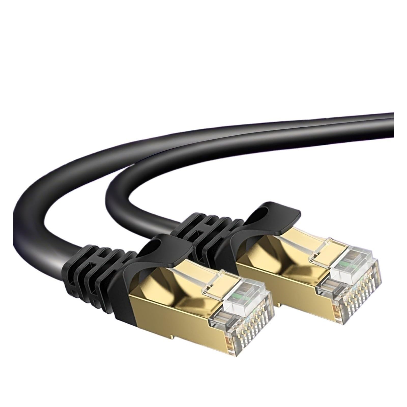 Réseau tressé de câble Ethernet CAT8