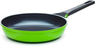 8" Green Ceramic Frying Pan by Ozeri, with Smooth Ceramic Non-Stick Coating (100% PTFE and PFAS Free)