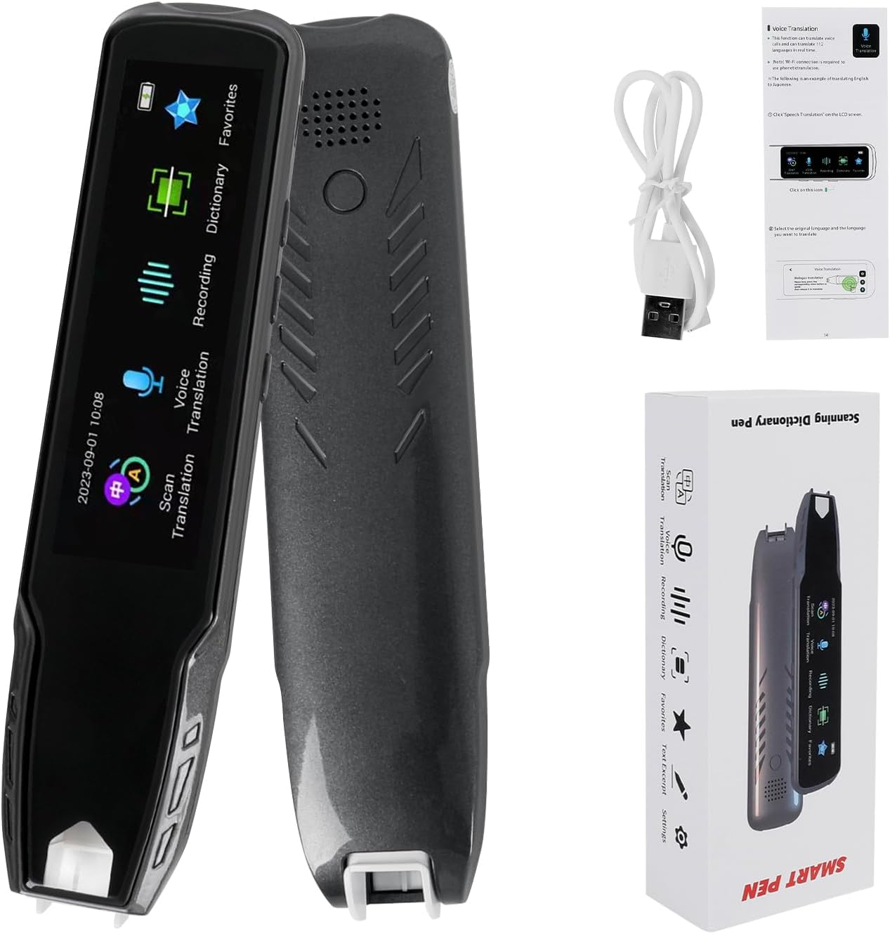 Scan Translator Pen,112 Language Translator Device,Smart...