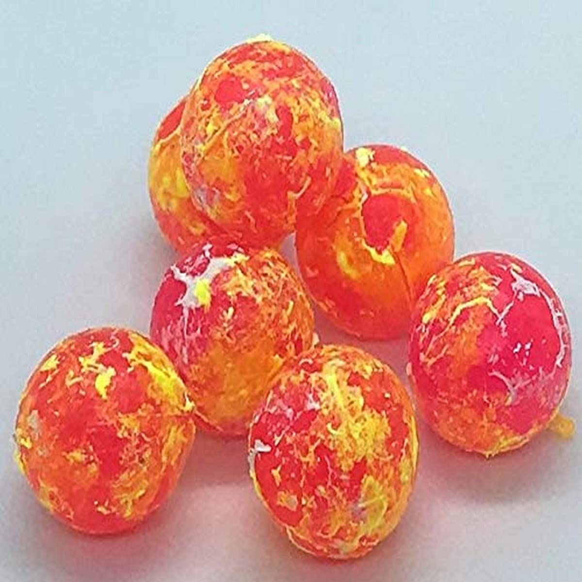 BnR Tackle SBJK20 Soft Beads, 20mm, Joker, Neutral Buoyancy, 8/Pack