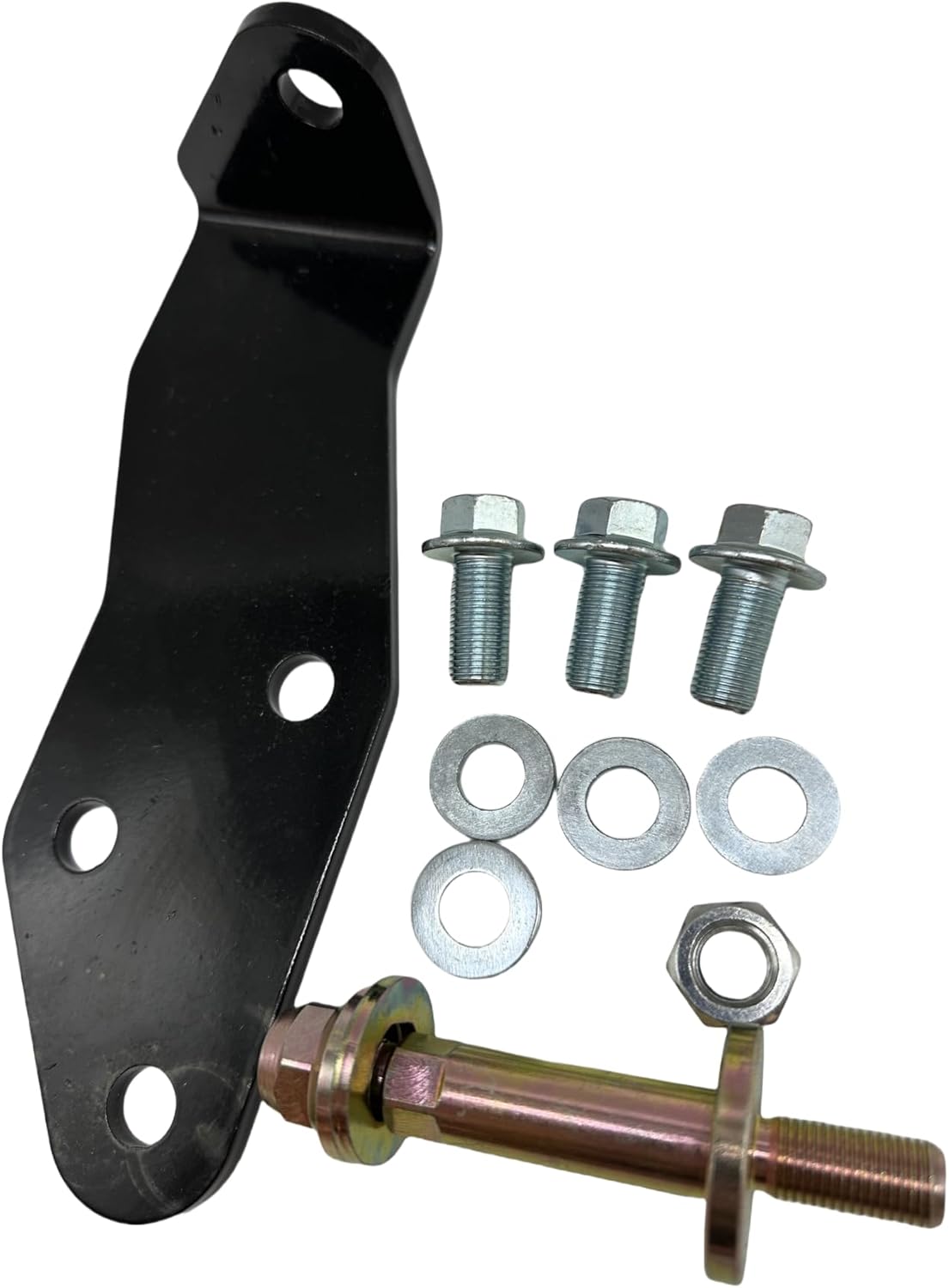 Transmission Torque Bracket Mount & Bolt Kit Compatible with Honda B16 B18 EG EK DC2 Civic, Compatible with Civic Integra CR-V 5-Speed