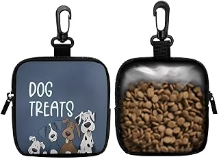 Dog Hanging Zero Wallet, Multi-Purpose Pet Treat Pouch | Wallet-Hands-Free Clip-On Organizer for Snacks,Earbuds & Small Items|Cute Gifts for Pet Lovers