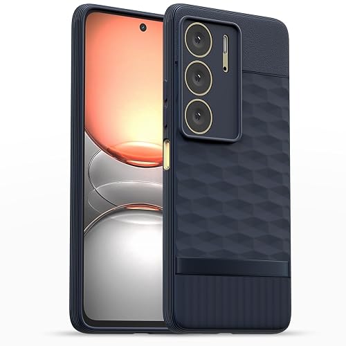 Outlouders Back Cover for Realme C75 | TPU Soft Flexible Shockproof | Full Camera Protection Back Case (Blue)