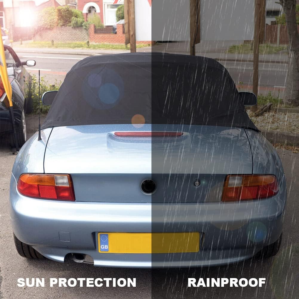 Soft Top Roof Compatible with BMW Z3, Hood Half Cover Custom Covers for Protecting Soft Top Roof