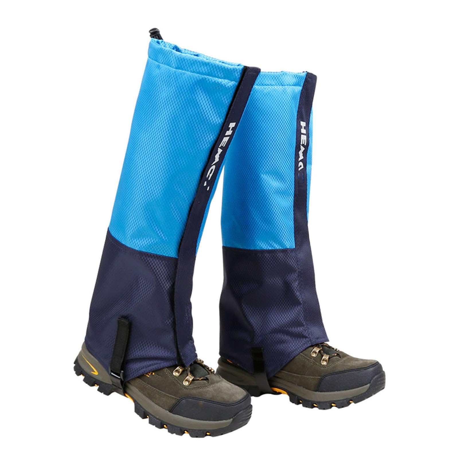 Beingamaschen, Atmungsaktive Schlangengamaschen, Verstellbare Knöchelgamaschen, Karierter Stoff, Geeignet for Outdoor-Sport Und Arbeit Im Freien (2 Farben Erhältlich)
