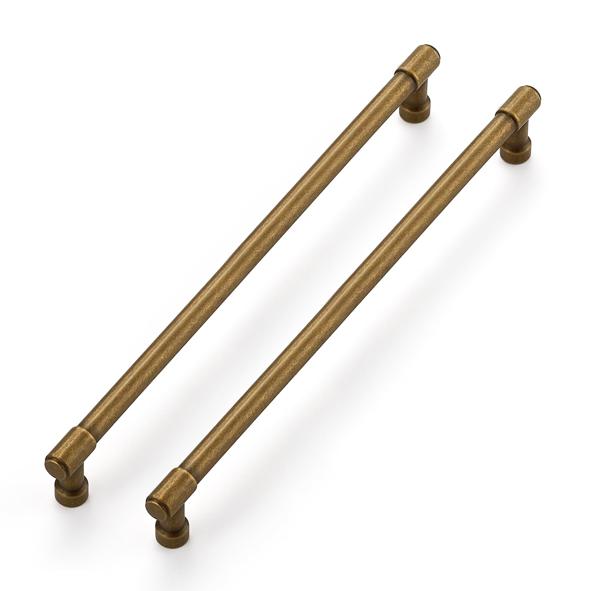 Ravinte Antique Brass Kitchen Pulls Cabinet Handles 10 Inch 10 Pack