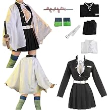 Hauioe Kanroji Mitsuri Costume Uniform Dress Full Set For Women Party Outfit