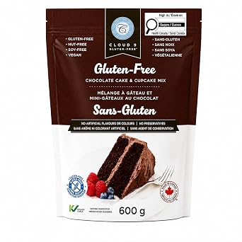 Cloud 9 Gluten-Free Chocolate Cake & Cupcake Mix, 600 gm