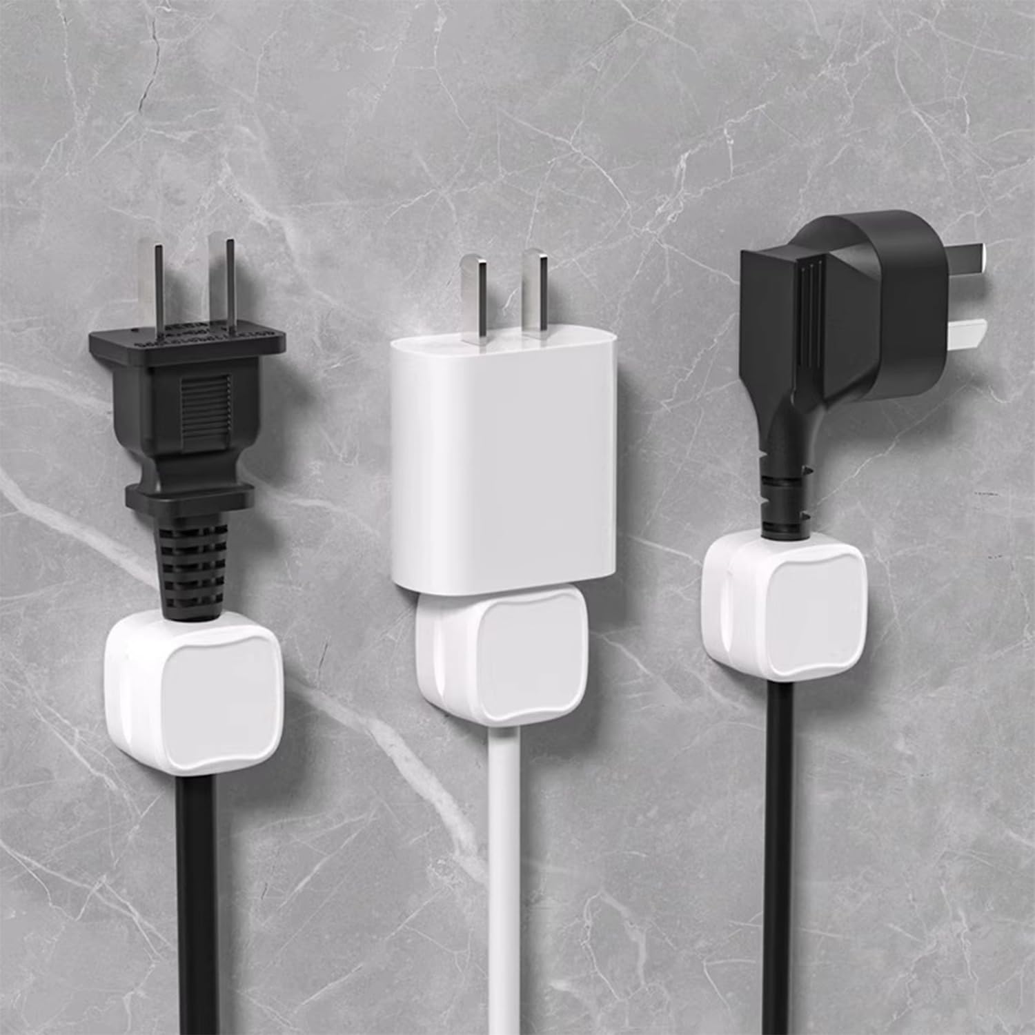 16 Magnetic Cable Routing Terminals, Desktop Cable Routing Devices, Data Cable Storage Terminals and Cable Finishing Stands.