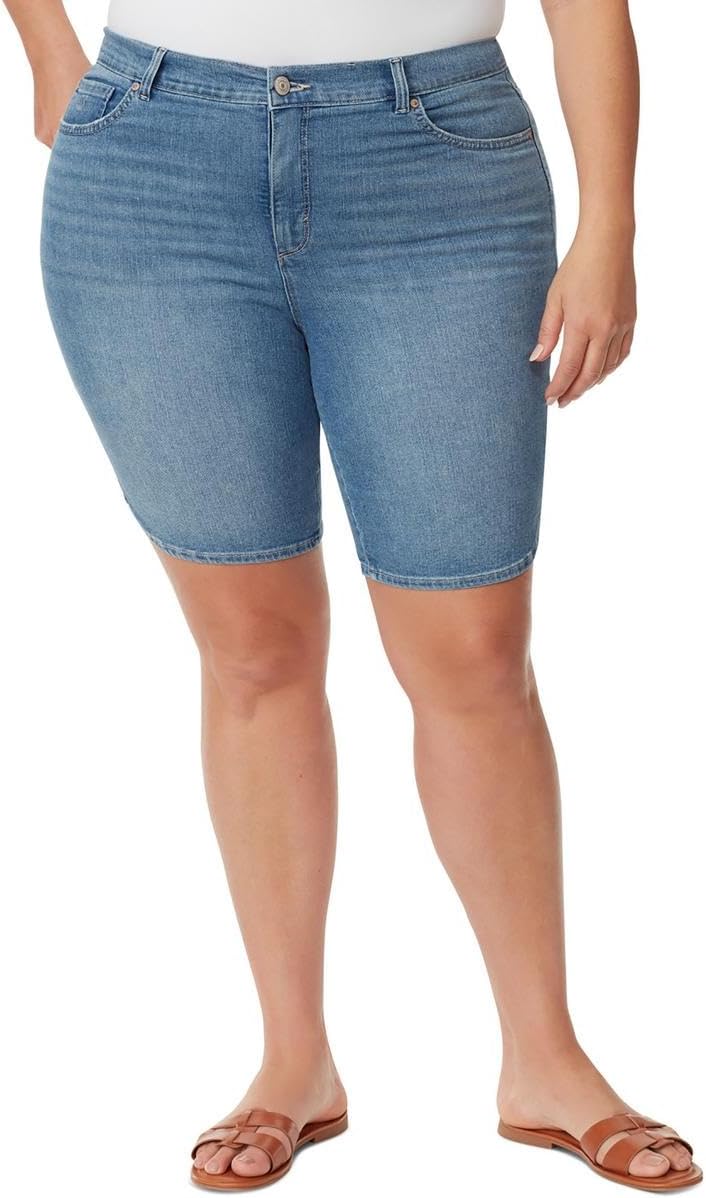 Gloria Vanderbilt Women's Hr Bermuda Shorts