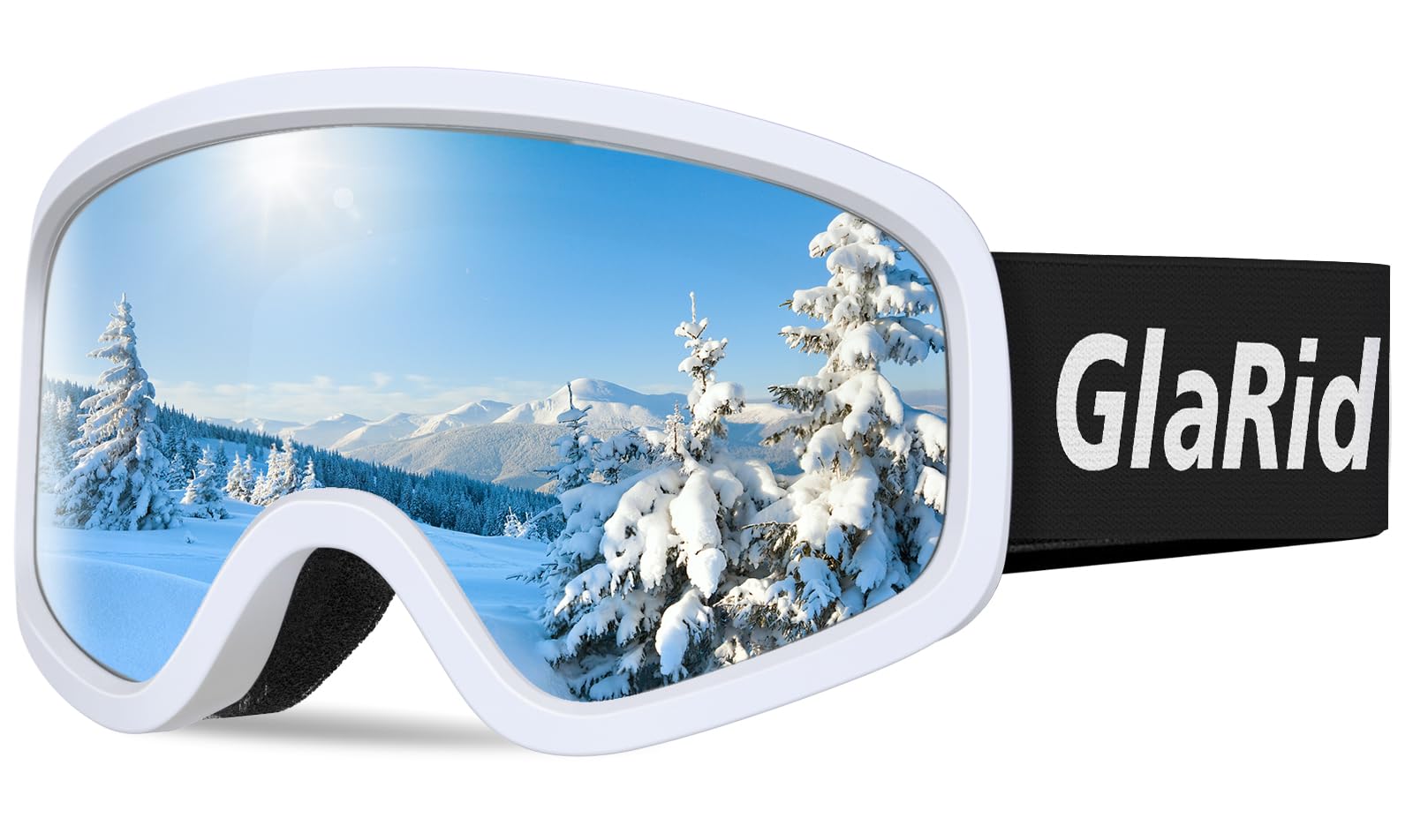 Gafas de esquí para niños antivaho protección UV400