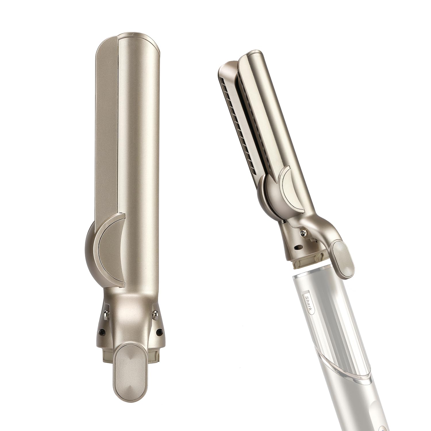 Glätteraufsätze für Shark FlexStyle Luftstyler, Airflow Technologie ohne Heizplatten, Gleichzeitiges Trocknen und Glätten mit Luftstrom, Reduziert Hitzeschäden, Champagner