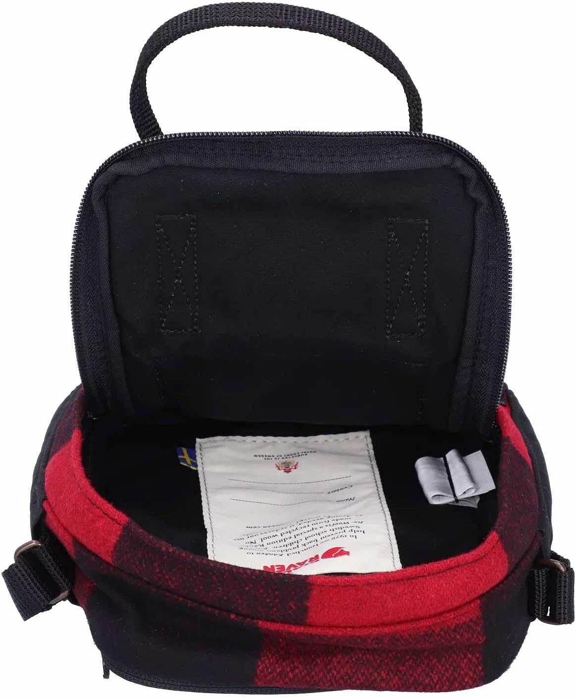 Fjallraven F23329320-550 Kanken Re-Wool Sling Red-Black