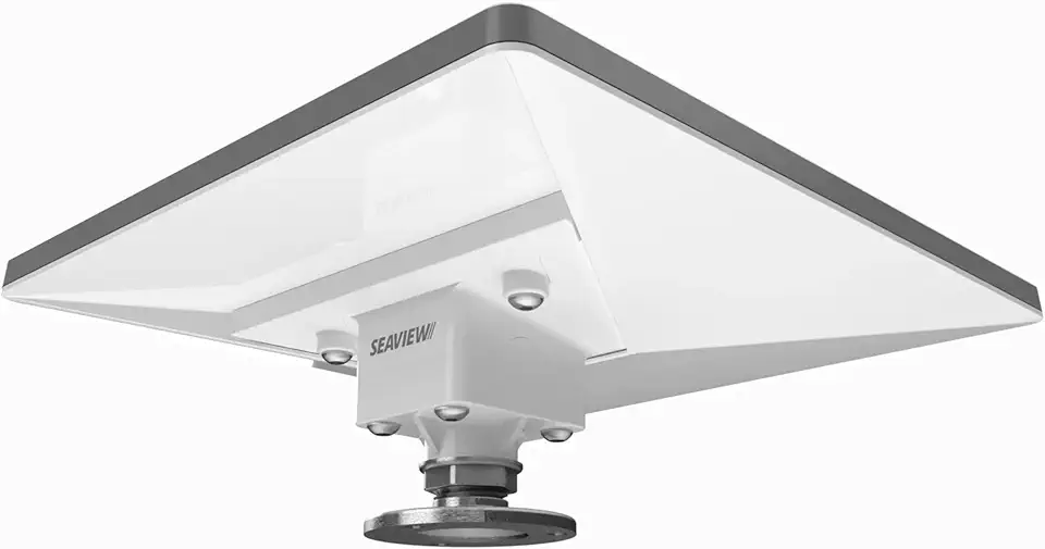 SEAVIEW Mini suporte Starlink | Proteção UV e nível marítimo | Suporte Starlink para mini carro ou mini barco Starlink | Suporte versátil em trilho e superfície para barcos, trailers e veículos