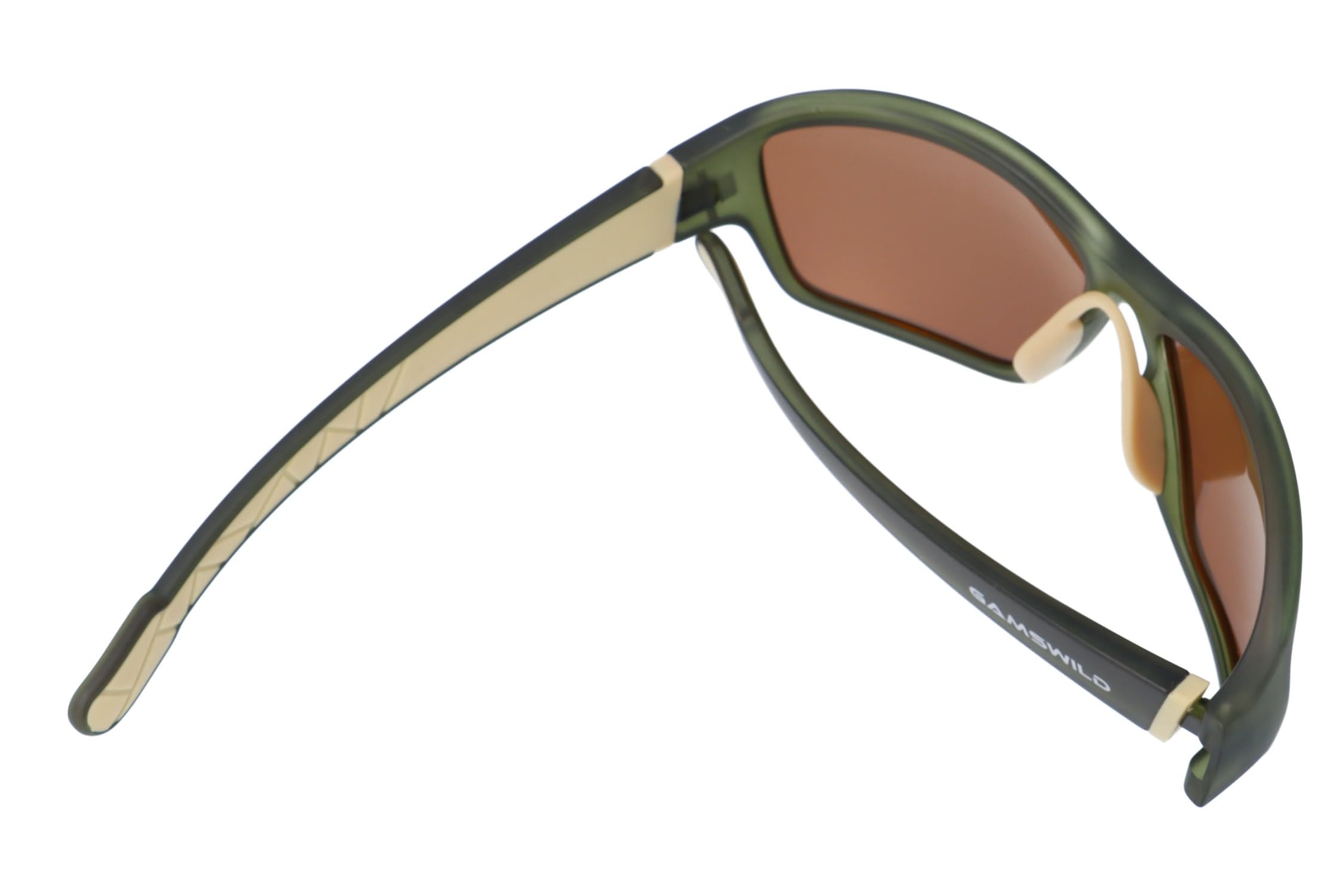 Gamswild WS8140 okulary rowerowe – okulary przeciwsłoneczne – okulary sportowe – odporne na pęknięcia szkła poliwęglanowe – 100% ochrony przed promieniowaniem UV – dzięki UV400 – 28 g