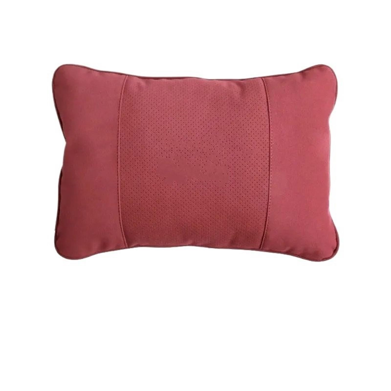 ATUMY Car Seat Pillow Fit For Tesla Model 3 Model S Car Headrest Neck Support Seat Lumbar Cushion Soft Neck Pillow Car Headrest(Red)