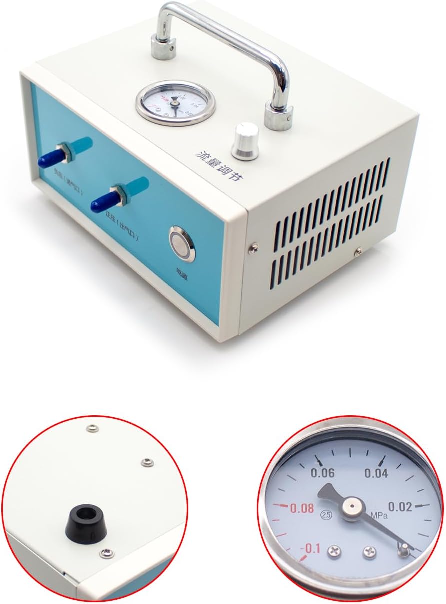 Jieotwice AC 100-240V オイルフリー ミニダイヤフラム真空ポンプ 電動