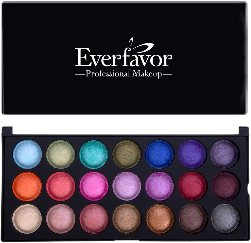 Cosmetics Eyeshadow Palette, Professional 21 Color Baked Eyeshadow Palette with Galaxy Colors (21 colors, 05)