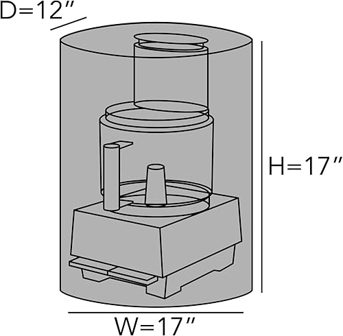 Vista 49 de Covermates Keepsakes - Funda para licuadora, protección contra el polvo, resistente a las manchas, lavable, funda para electrodomésticos